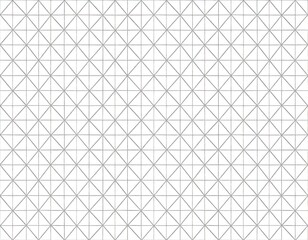Fototapeta premium Geometric repeating pattern of light gray lines on a white background