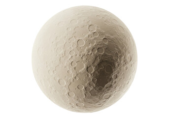 Isolated Moon Surface Detail Craters Space Exploration Celestial Sphere Lunar Satellite