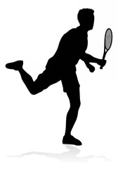 Tennis Player Man Sports Pers...