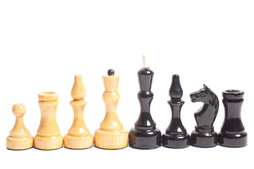 An element of a set of chess pieces