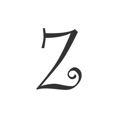 Modern Letter Z Logo Design | Stylish Alphabet Z Vector Branding
