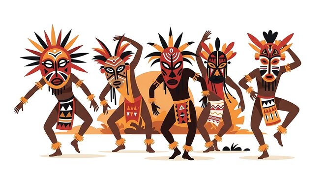 Tribal Dancers. (1)