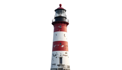 Lighthouse PNG, Transparent Background, Coastal Tower, Beacon of Light PNG, Ocean Navigation Building, Seaside Lighthouse Illustration, Marine Safety Tower, Island Lighthouse Clipart