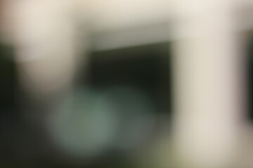 A dreamy view of a modern apartment building.