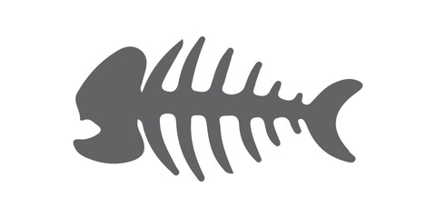 Fishbone Skeleton Illustration