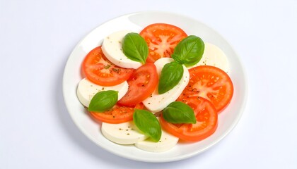 Fresh mozzarella and tomato salad