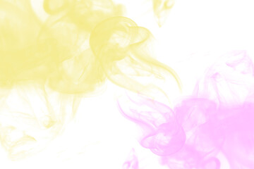 Soft pastel colors blend creating a gentle background of empty space for creative design