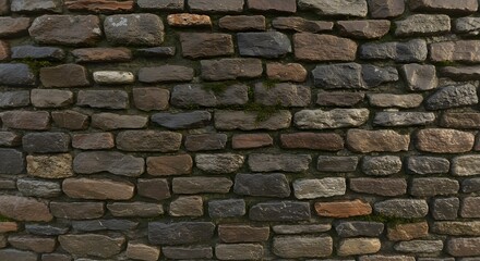 Aged stone wall texture