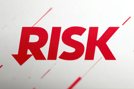 Decreasing Risk concept: bold red text with an arrow pointing down suggests a reduction in potential dangers.