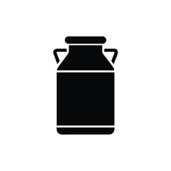 Milk Can Icon | Dairy Container Vector Illustration