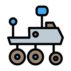 Mars Rover Icon