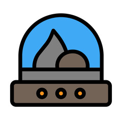 Space Colony Dome Icon