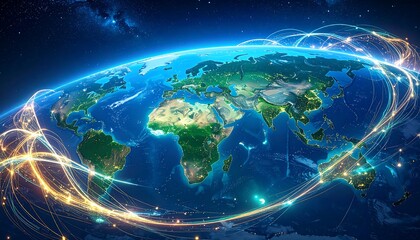 Global network of interconnected lands