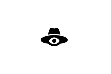 vector illustration of an eye of a fish