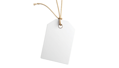 Blank price tag hanging (1)