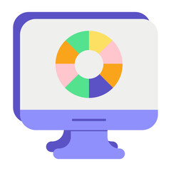 Web and Design Development or Graphics Design Flat Icons and illustrations Pack