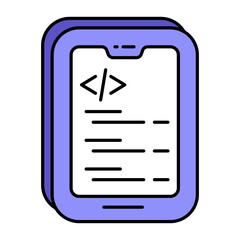 Web Design and Development or graphics Design Color Outline Icons Pack and Illustrations  