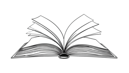 Open book illustration (2)