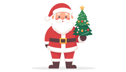santa claus with gifts