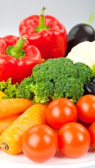 Colorful fresh vegetables