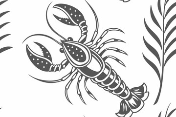 black and white fish