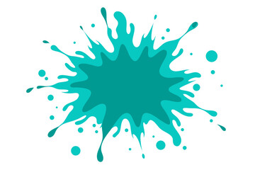 Fototapeta premium vector illustration of a splash of paint