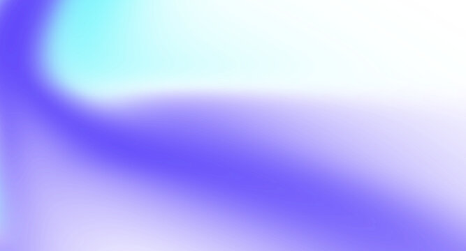 Abstract cyan and purple gradient wave shape with smooth glowing modern fluid decorative digital artwork transparent background - Powered by Adobe