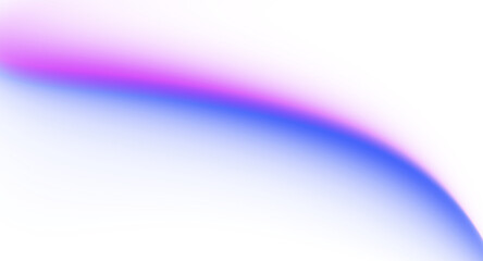 Modern abstract glowing pink purple gradient fluid wave shape with smooth decorative design isolated transparent background