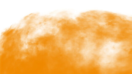 Dust sand soil smoke particles isolated on transparent white background | dust transparent | orange abstract background
