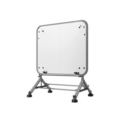 Fototapeta premium Freestanding Double-Sided Whiteboard with Aluminum Frame and Adjustable Stand