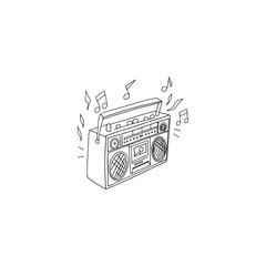 Dancing Boombox Tunes