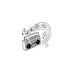 Dancing Boombox Tunes