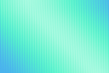 Obraz premium Vertical Ribbed Gradient Background Teal to Blue abstract