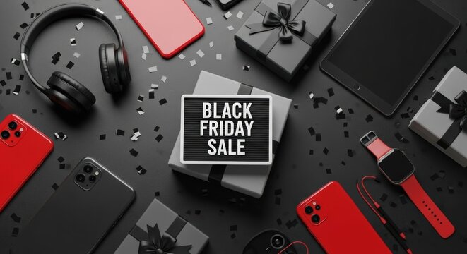 Black Friday Sale Consumer Electronics Gifts