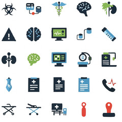 Medical and Healthcare Icons Collection.