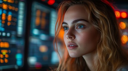 Ukrainian woman working in a radio control room, adjusting volume levels. --ar 16:9 --stylize 750 --v 6.1 Job ID: 09a566fb-dd43-40e6-996a-a86884a29c2c