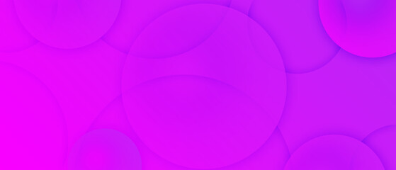 Modern purple graphic design element cutout style concept for web banner