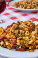 Traditional Migas (Crumbles) from Spanish Cuisine