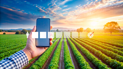 Next step business concept, Goal and target, Success and business target, Next step of work, plan, strategies, vision, project implementation