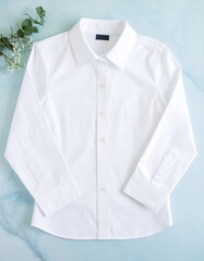 White button-down shirt