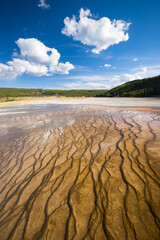 Grand Prismatic Spring in Yellowstone, Wyoming