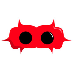 Superhero Red Mask