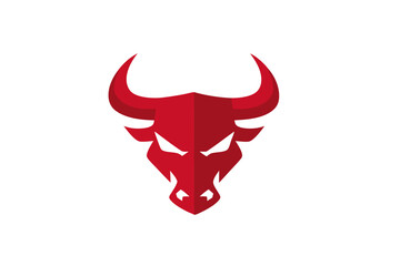 red bull with horns