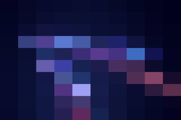 Dark Abstract Pixelated Background With Blue And Purple Tones
