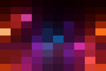 Dark Abstract Pixelated Background with Red and Purple Tones Keywords: abstract, background
