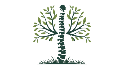 Holistic Spine Care Chiropractic Logo Design