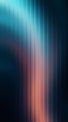 Abstract Vertical Lines with Gradient Color Blend of Teal and Orange for Modern Backgrounds or Artistic Designs