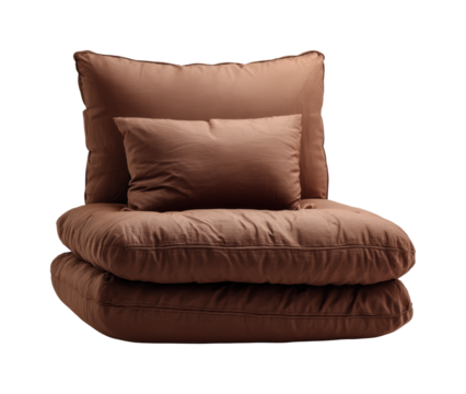 Comfortable seating arrangement for cozy living rooms PNG, isolated on transparent background