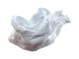 Obraz premium Discarded plastic bag urban environment waste PNG, isolated on transparent background