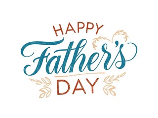 Handlettering Happy Father's Day